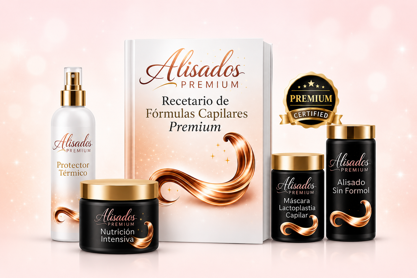 Alisados Premium "Fórmulas Efecto Seda"
