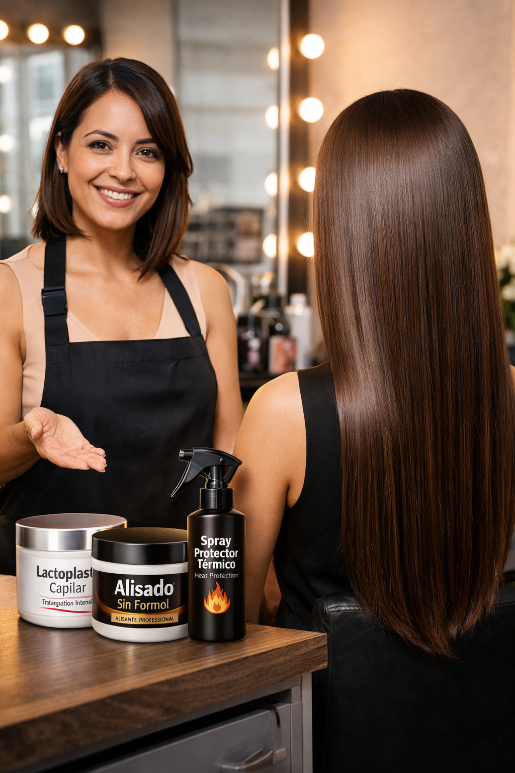 Recetario de 10 Fórmulas de Productos capilares Alisadores y Nutritivos